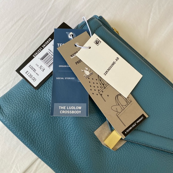 New Kenneth Cole New York Ludlow Crossbody Leather - Picture 4 of 15